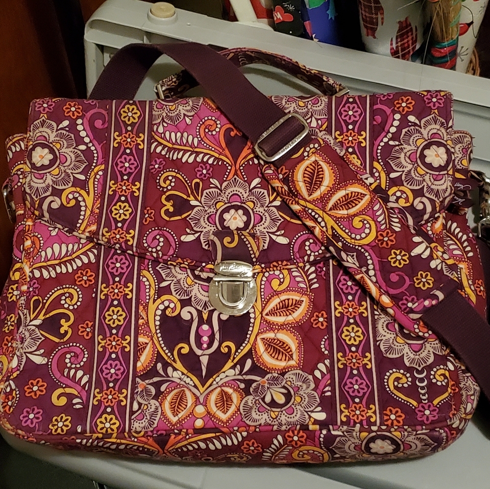 Vera bradley laptop bag/shoulder bag